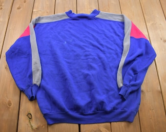 Vintage 1990s Trend Basics Crewneck Sweatshirt / 90s Crewneck / Essential / Streetwear / 90s