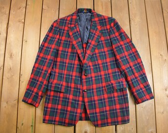 Vintage 1960s Pendleton Woolen Mills Vintage Button Up Blazer Shirt