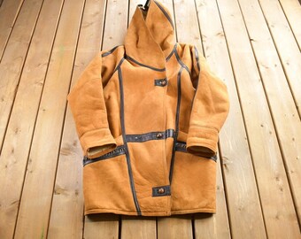 Vintage 1970s Four Lions Authentic Shearling Jacket Size L