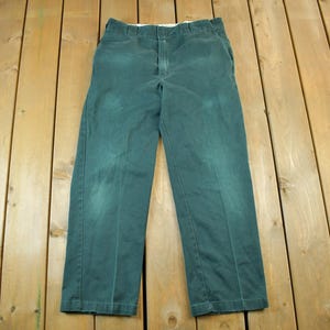 パンツ dickies chino 80s made in usa Vintage 1980's Dickies Chino Pants Size 36 X 28 / Sun Faded / Made
