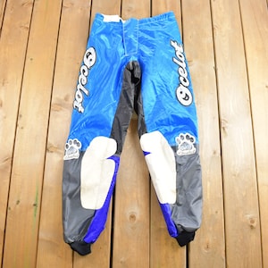Vintage 1990s Ocelot Racing Motocross Pants Size 29 x 32 / Streetwear / Dirt Biking Pants / Racing Pants / Motocross