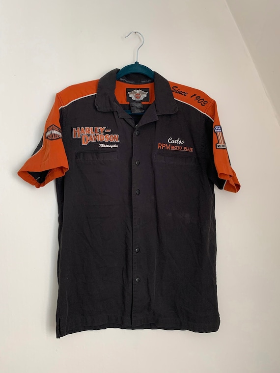 Harley Davidson Button Up / Harley Davidson Work S