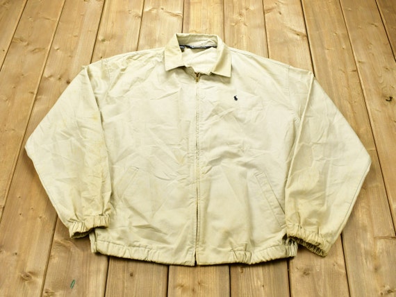 Vintage 1990s Polo Ralph Lauren Harrington Windbreaker Jacket 