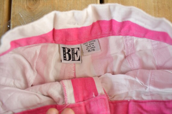 Vintage 1990s Basic Essentials Denim Striped Wome… - image 5