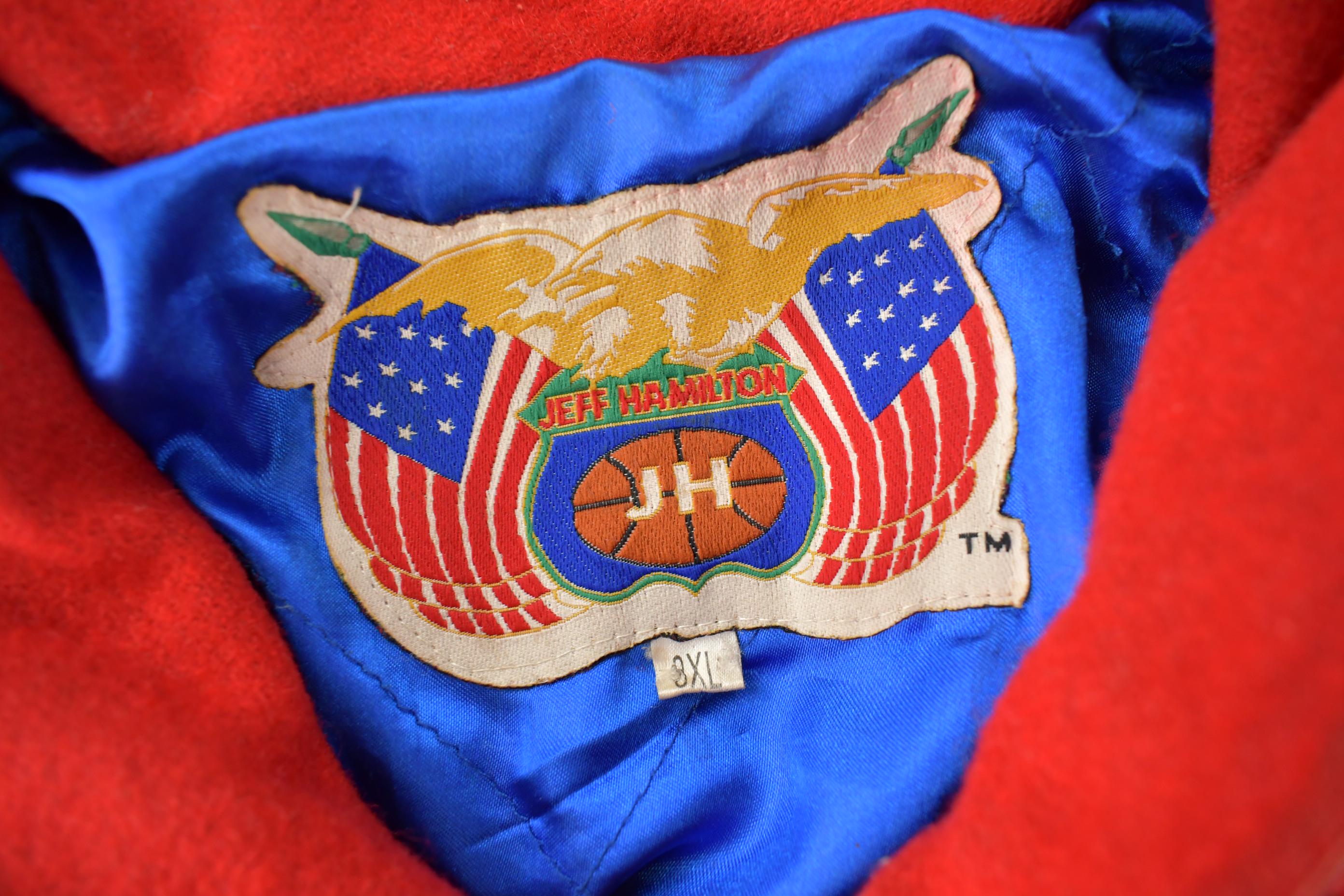 Vintage 1990s Jeff Hamilton NBA Basketball Team Logo Patchwork