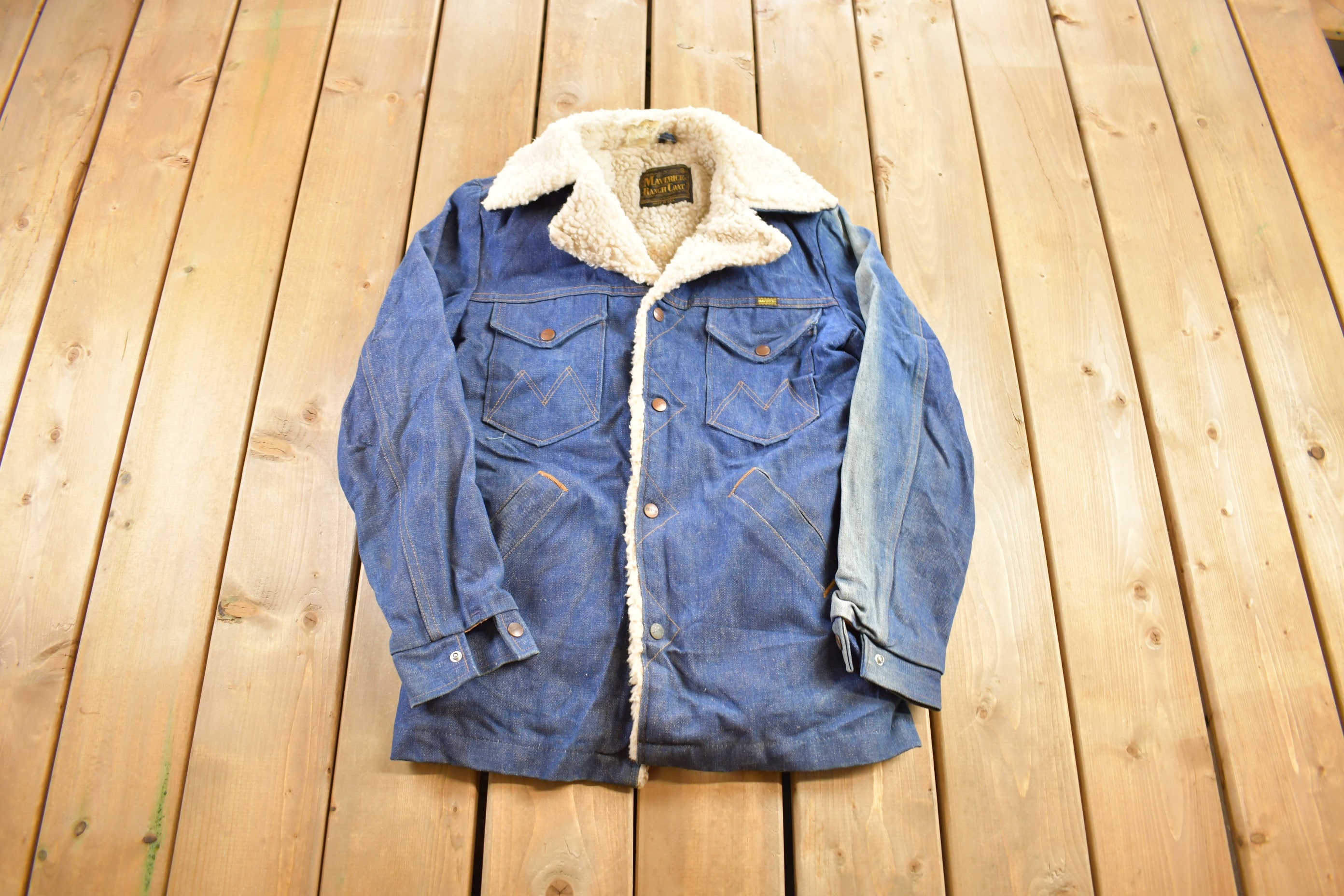 Fuzzy denim jacket online