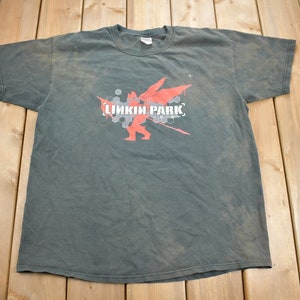 Vintage Y2K Linkin Park Graphic Band T-shirt / Vintage Band Tee / Music Promo / Premium Vintage