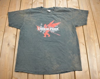 Vintage Y2K Linkin Park Graphic Band T-shirt / Vintage Band Tee / Music Promo / Premium Vintage