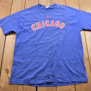 Vintage 1990s Majestic Chicago Cubs Sandberg T Shirt Jersey / MLB Baseball / 90s Streetwear / Sportswear