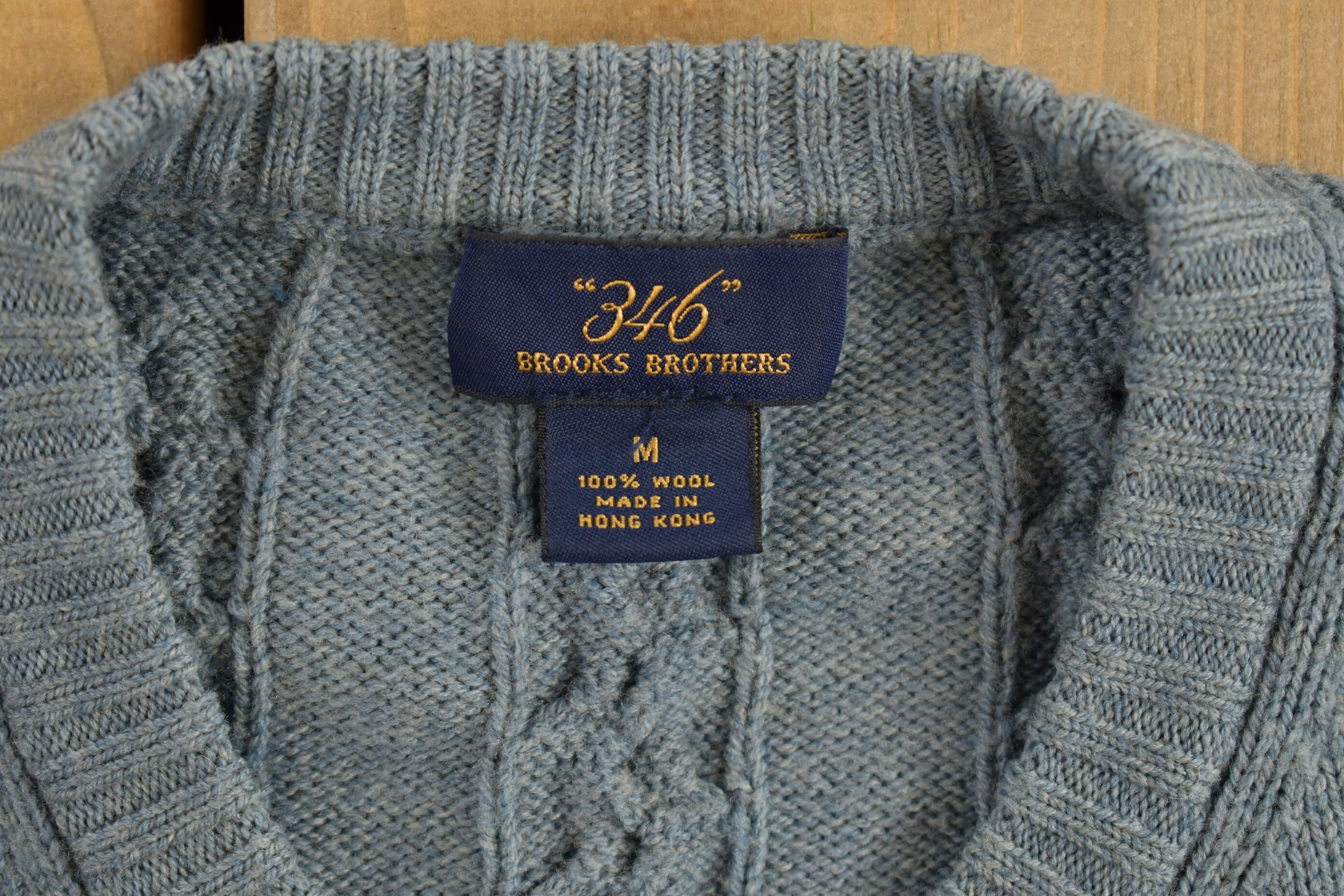 トップス 90s- brooks brothers wool sweater Vintage Brooks Brothers Sweater Size Large Black Grey Merino Wool