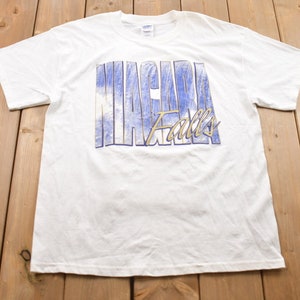 Vintage 1990s Heavyweight Niagara Falls Souvenir T Shirt / Streetwear / Size Extra Large / Vacation Tee / Travel T Shirt