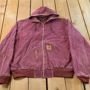 Carhartt Active Jacket Purple - Etsy