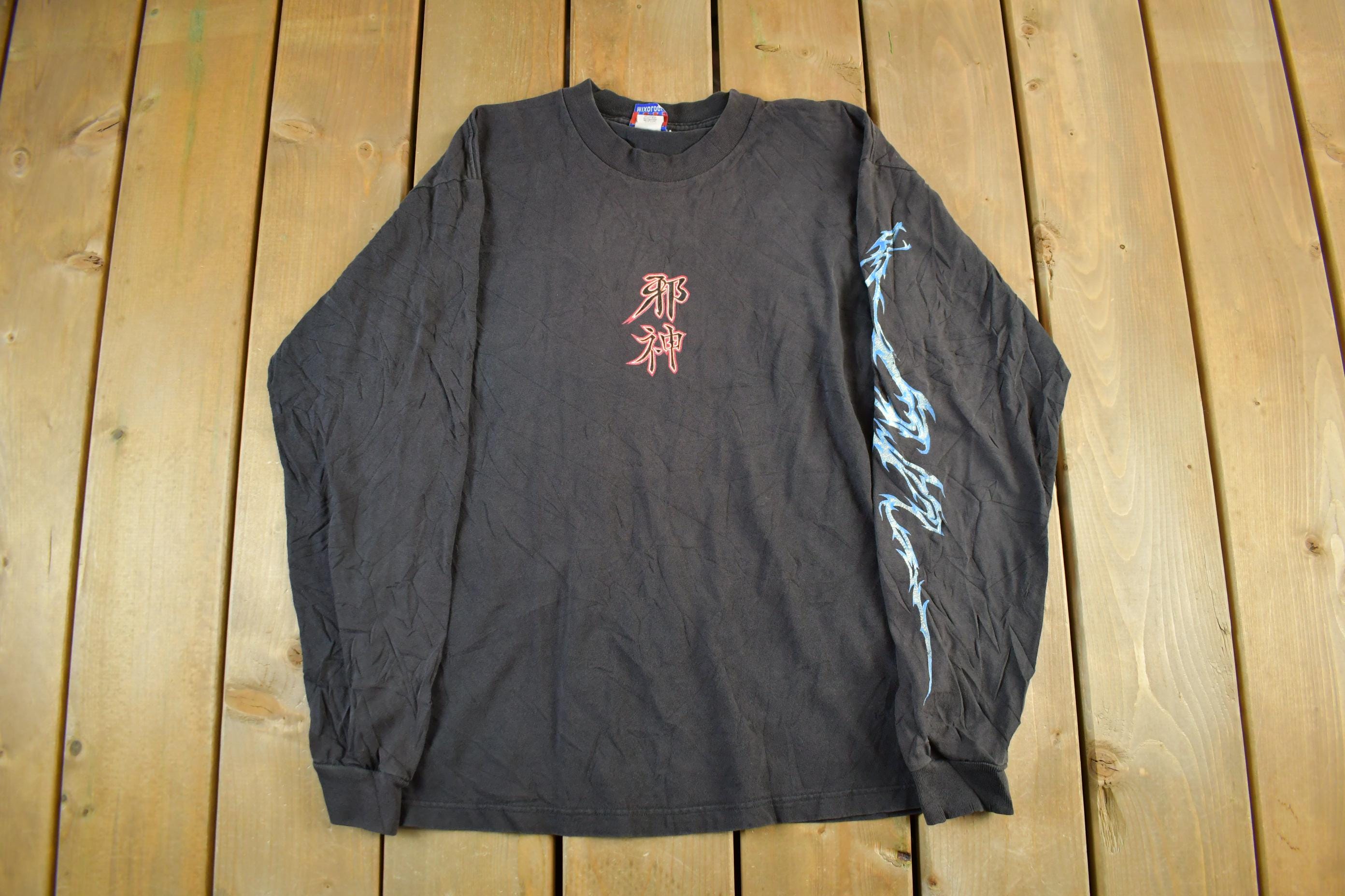 Vintage Y2K Mixology Laboratories Dragon Graphic Long Sleeve T