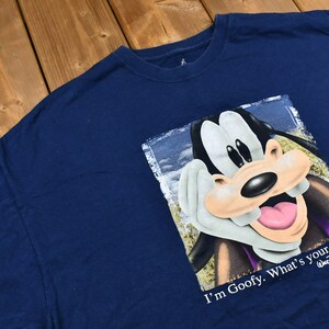 Vintage 1990s Goofy T-shirt / Disney / Vintage T-shirt / Mickey Mouse / Streetwear / Walt Disney World / Graphic Tee image 2