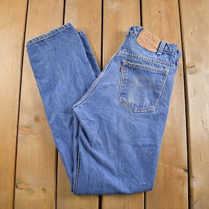 Vintage 1980s Levi&#39;s Orange Tab Größe 30 x 32.5 / Denim / Jeans mit geradem Bein / Made In USA / 80s Vintage Levi&#39;s