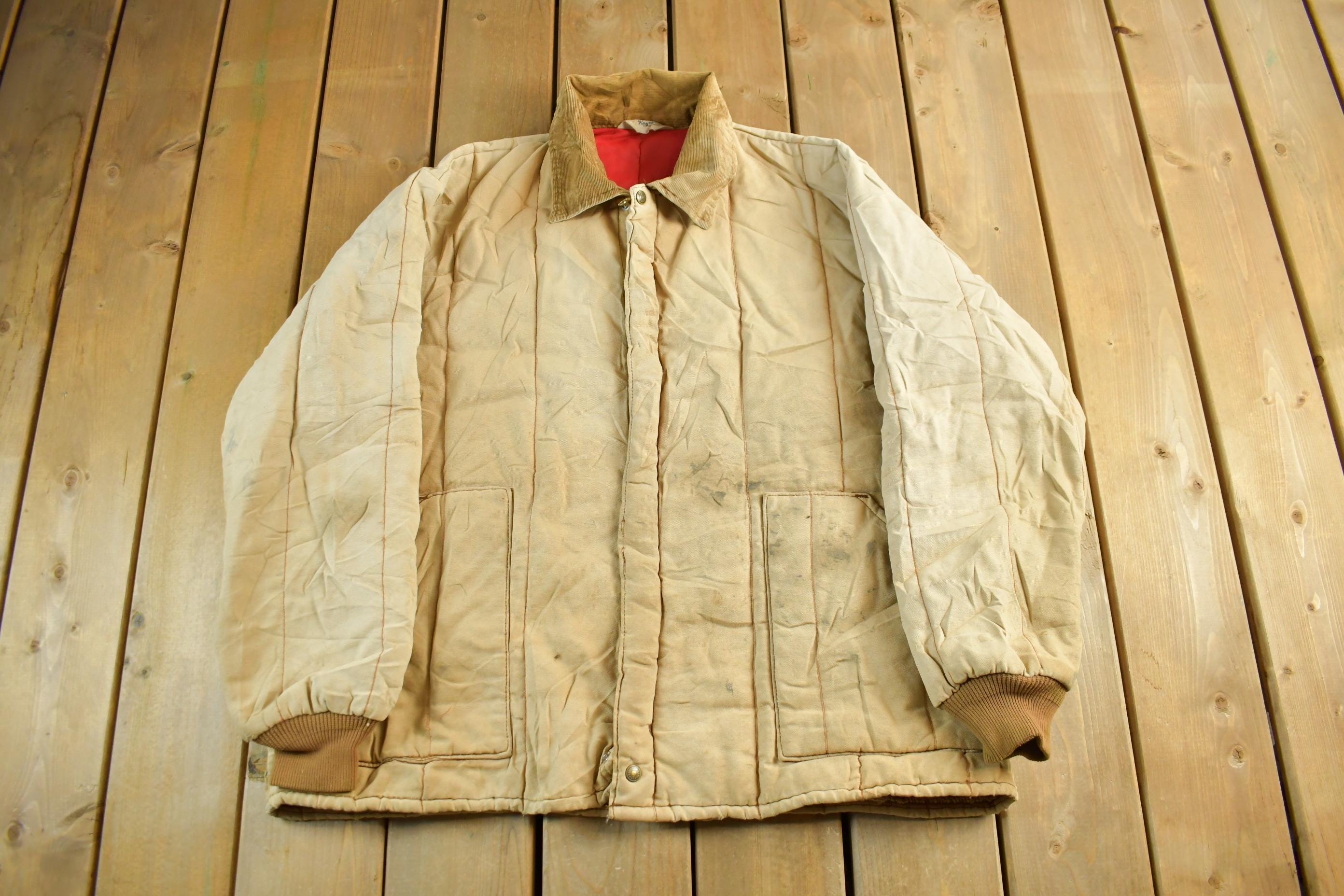Vintage 1970s Key Imperial Canvas Work Jacket Men's XL