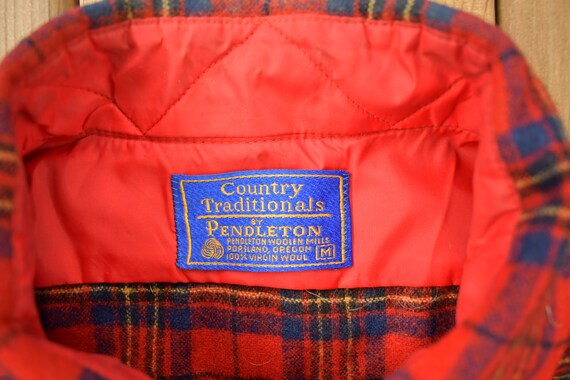 Vintage Country Traditionals By Pendleton Red Les… - image 4