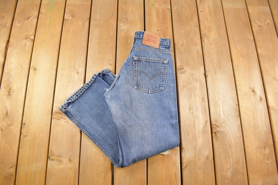Vintage 1990s Levi's 511 Jeans Size 32 / 90s Deni… - image 1