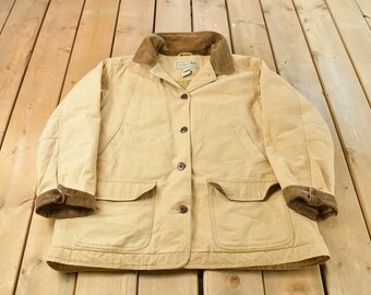 Giacca da lavoro foderata vintage anni '90 L.L. Bean da donna, taglia XL / Abbigliamento da lavoro / Streetwear / Cappotto da fienile / LL Bean anni '90