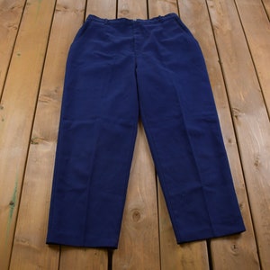 Vintage 1980&#39;s Levi&#39;s Straight Leg Trousers 32 x 27 / Made in USA / American Vintage / Rare 80s Vintage / Streetwear Fashion / Vintage Pants