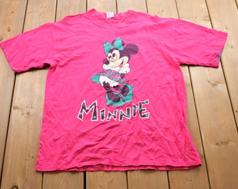 Vintage 1990s Minnie Disney Graphic T-Shirt / Graphic / 80s / 90s / Streetwear / Retro Style / Minnie Mouse / Made In USA