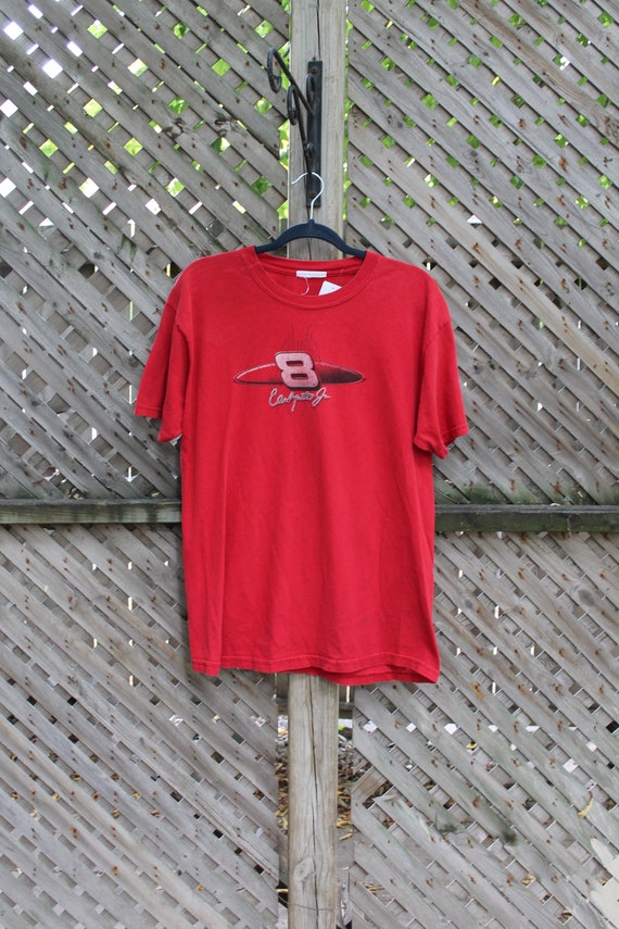 Vintage Nascar T Shirt / Earnhardt Jr / Race Car S
