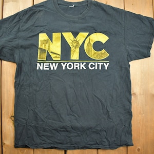 Vintage 1990er Jahre New York City NYC Souvenir T Shirt / Streetwear / Vintage New York T Shirt / Urlaubs T-Shirt / Reise T-Shirt