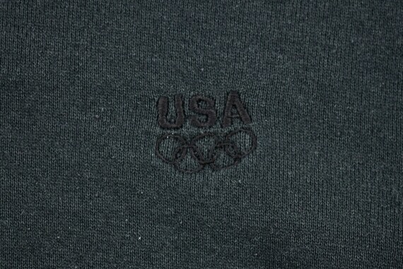 Vintage 1990s USA Olympics Embroidered Crewneck S… - image 4