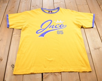 Vintage 1990s JNCO Graphic T Shirt / Vintage T Shirt / Rare Vintage / 90s Streetwear / Made In USA