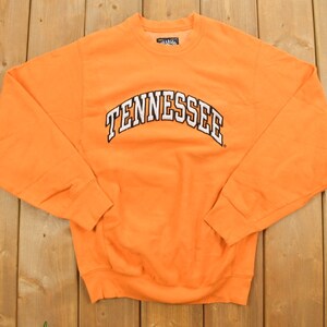 Vintage 1990s University Of Tennessee Collegiate Crewneck / Embroidered / NCAA Sweatshirt / Sportswear / Americana / College