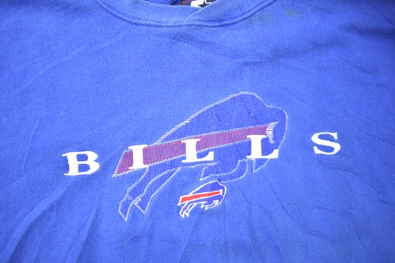 Vintage 1990s Buffalo Bills NFL Embroidered Crewn… - image 3