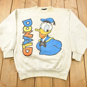 Vintage 90er Jahre Donald Duck Disney Originals Rundhals / Vintage Sweatshirt / Vintage Disney / Made In USA