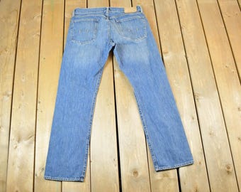 Vintage 1990s Polo Ralph Lauren Denim Jeans Size 32 x 30 / Vintage Denim / Vintage Levis / Made In USA / Retro Jeans