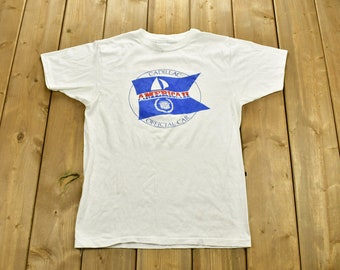 Vintage 1980's Cadillac America Official Car T-Shirt Men's M / Graphic / Cadillac Emblem / Streetwear / Cars / Single Stitch / Made In USA
