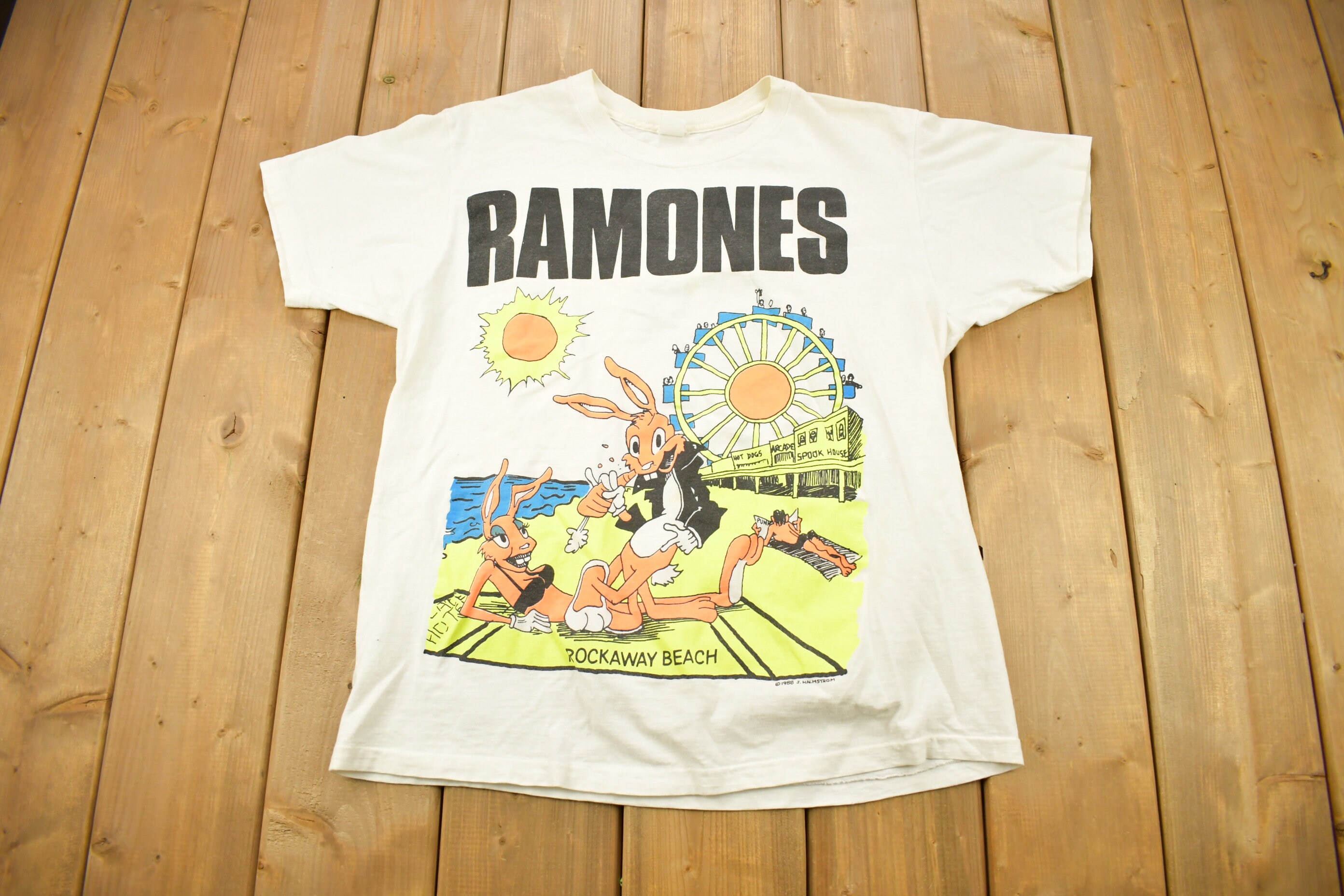 Vintage 1988 the Ramones Hey Ho Lets Go Band T-shirt / Band - Etsy