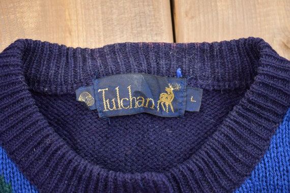 Vintage 1990s Tulchan Outdoors Graphic Knitted Sw… - image 4