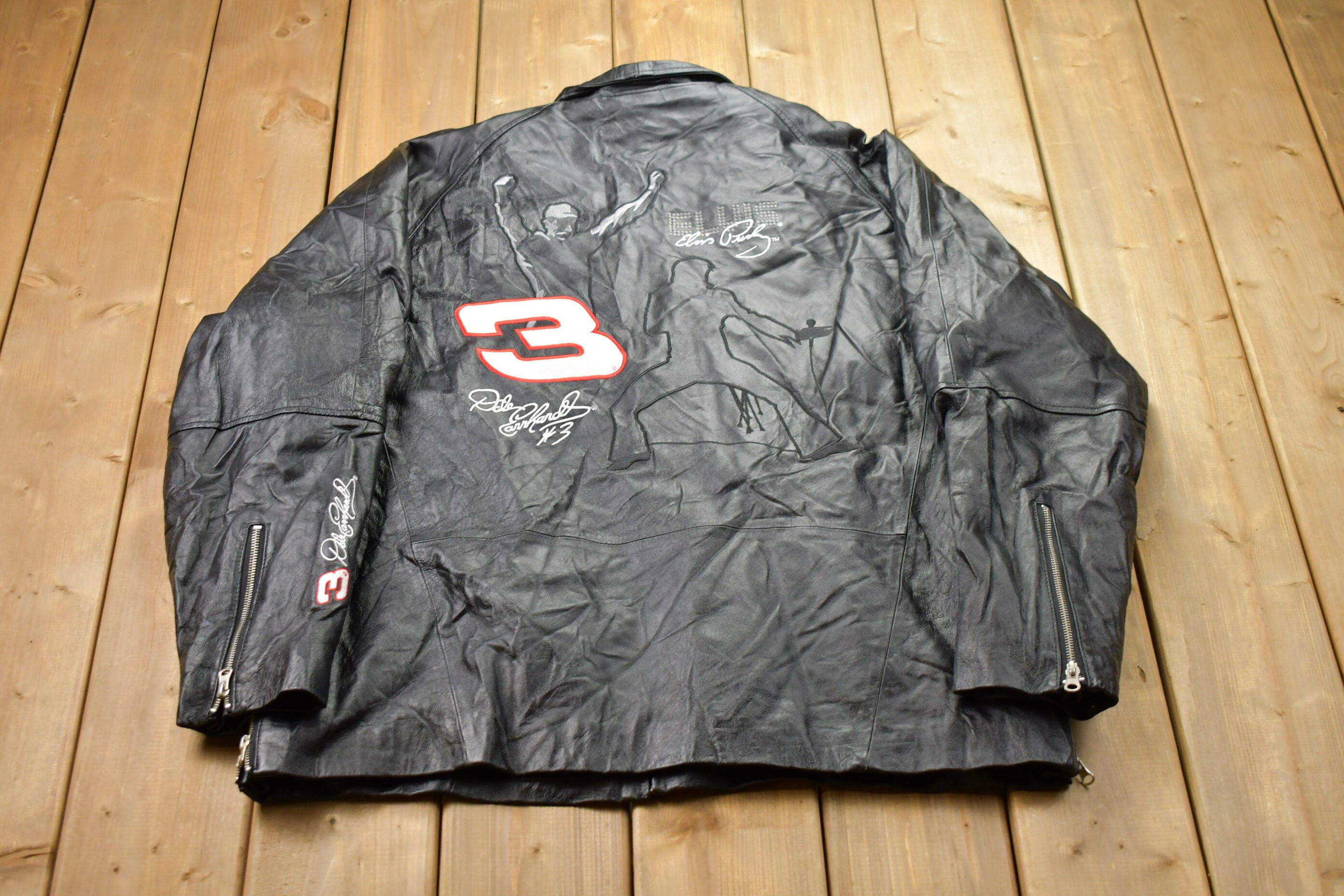 Dale earnhardt wilson leather jacket worth hot sale