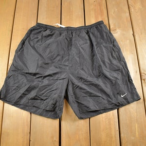 Vintage Y2K Nike Mini Swoosh Swimming Trunks Size XL / Bathing Suit / Nike Swim Shorts / American Vintage / Streetwear