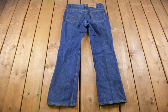 Vintage 1980s Levi's 517 Orange Tab Jeans Size 30… - image 3