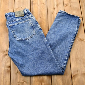 Vintage 1990s Nautica Mid-Wash Relaxed Fit Mom Jeans / Size 28 / Streetwear Fashion / Vintage Denim Bottoms / Made In Canada / Retro Style