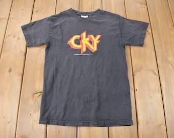 CKY Tシャツ 00年代バンドTシャツ jackass 00s CKY バンドTシャツ XL jackass ジャッカス スケート - メルカリ