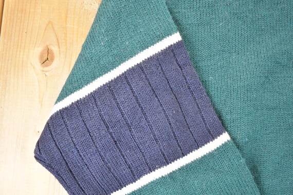 Vintage 1990s Pendleton Snowflake Wool Cable Knit… - image 4