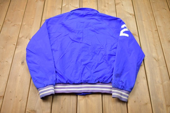 Vintage 1980s North York Varsity Jacket / Athleis… - image 2
