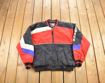 Vintage 1990s Yamaha Sportswear Racing Jacket / Full Zip / Vintage Racing  / Color Block / Streetwear / Vintage Yamaha Sportswear