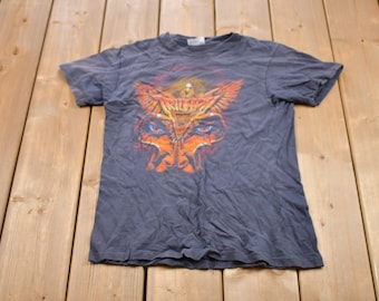 Vintage 1990s Triumph Rock Band Graphic T-Shirt / Graphic / 80s / 90s / Streetwear / Retro Style / Single Stitch / Made In USA / Band Tee