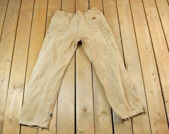 Vintage 1990s Carhartt Carpenter Pants Size 33 X 29 / 90s Work