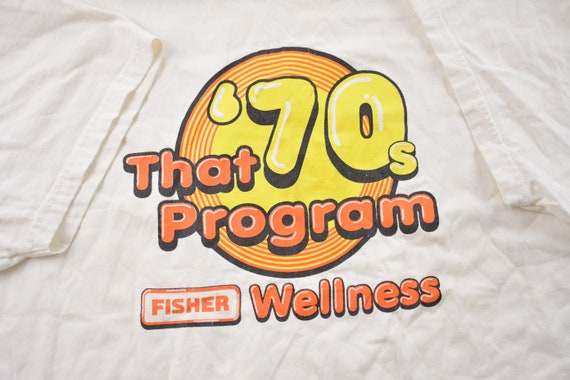 Vintage 1990s That 70's Program Fisher Wellness T… - image 3