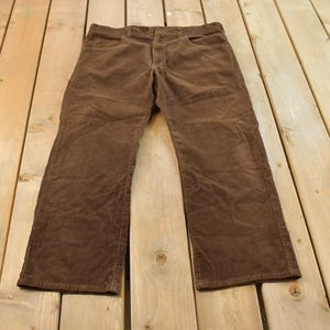Vintage 1970s Levi's Orange Tab Corduroy Pants Men's 36 x 27 / Vintage Denim / 70s Low Rise / Boho Hippie / Bell Bottoms
