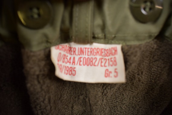 Vintage 1985 German Military Insulated Snow Pants… - image 7