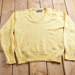 Vintage 1990s Pendleton 100% Wool Knit Sweater / Vintage 90s Pendleton / Outdoorsman / Vintage Knit / Winter Sweatshirt / Made In USA / Knit